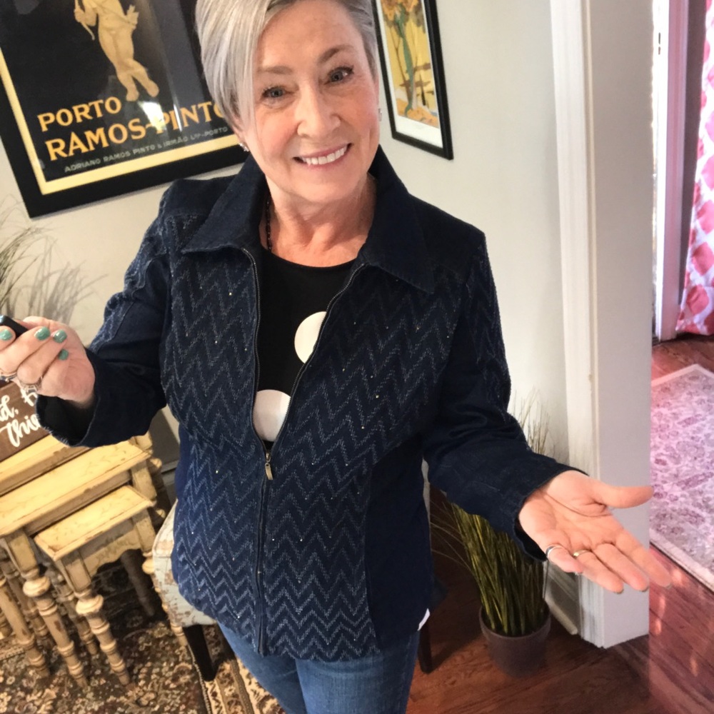 Alfred Dunner Denim Jacket